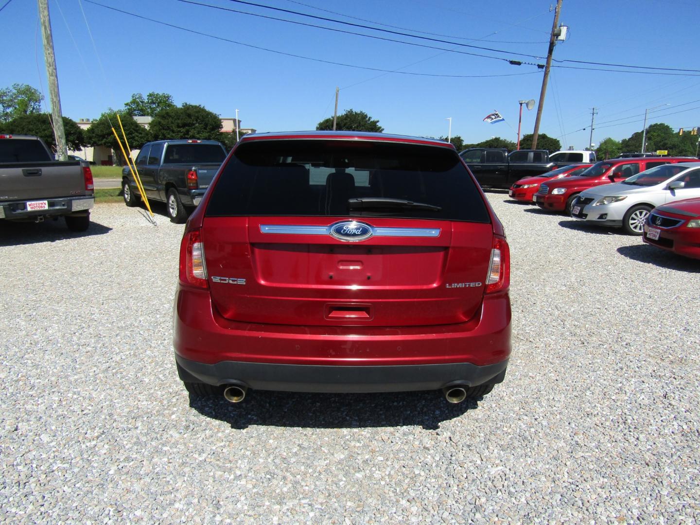 2013 Red /Tan Ford Edge Limited FWD (2FMDK3KC1DB) with an 3.5L V6 DOHC 24V engine, Automatic transmission, located at 15016 S Hwy 231, Midland City, AL, 36350, (334) 983-3001, 31.306210, -85.495277 - Photo#6